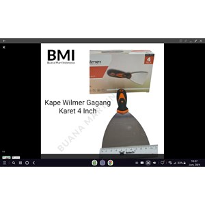 Kape Wilmer Gagang Karet 4 inch